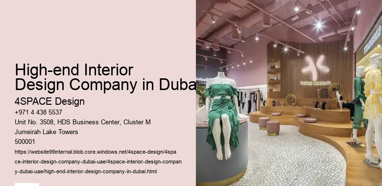 High-end Interior Design Company in Dubai