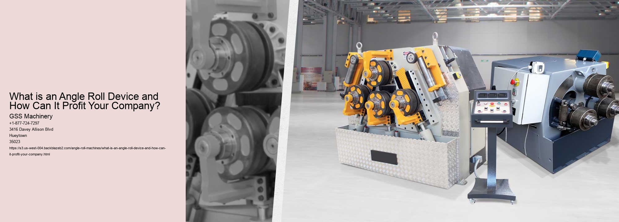 What is an Angle Roll Device and How Can It Profit Your Company?