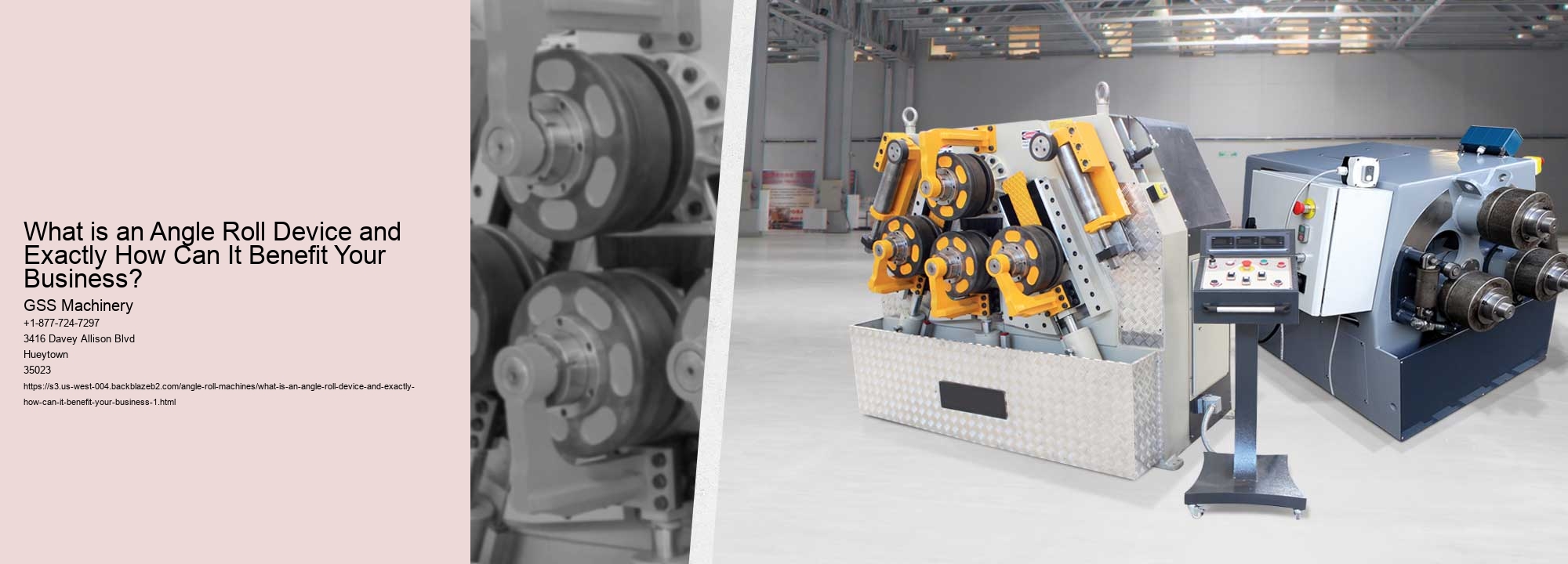 What is an Angle Roll Device and Exactly How Can It Benefit Your Business?