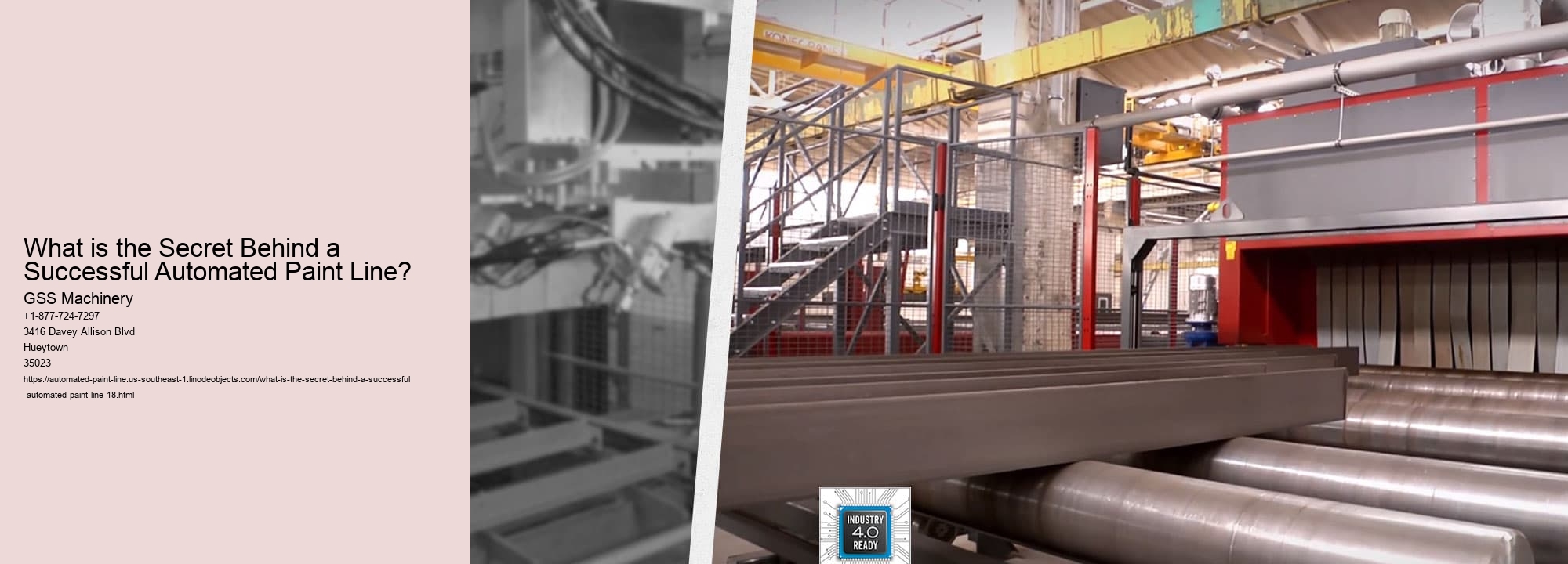 What is the Secret Behind a Successful Automated Paint Line?