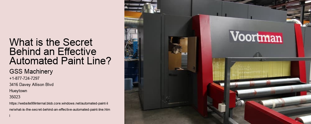 What is the Secret Behind an Effective Automated Paint Line?