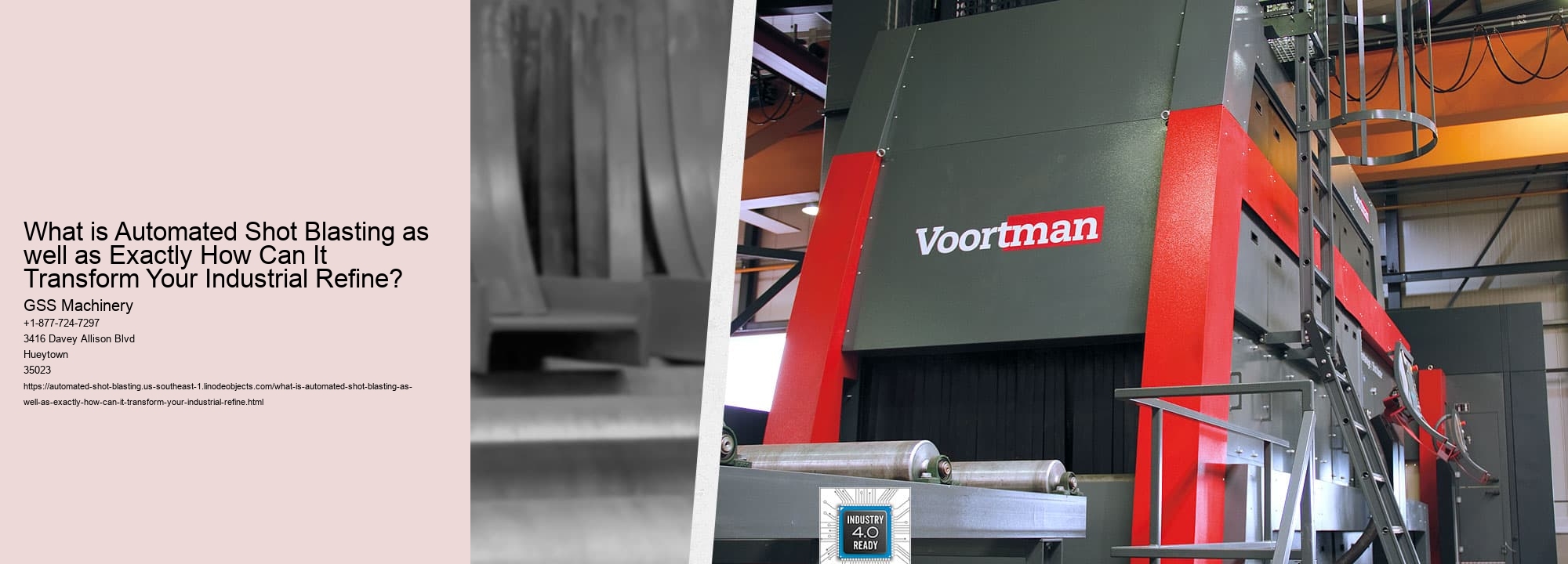 What is Automated Shot Blasting as well as Exactly How Can It Transform Your Industrial Refine?