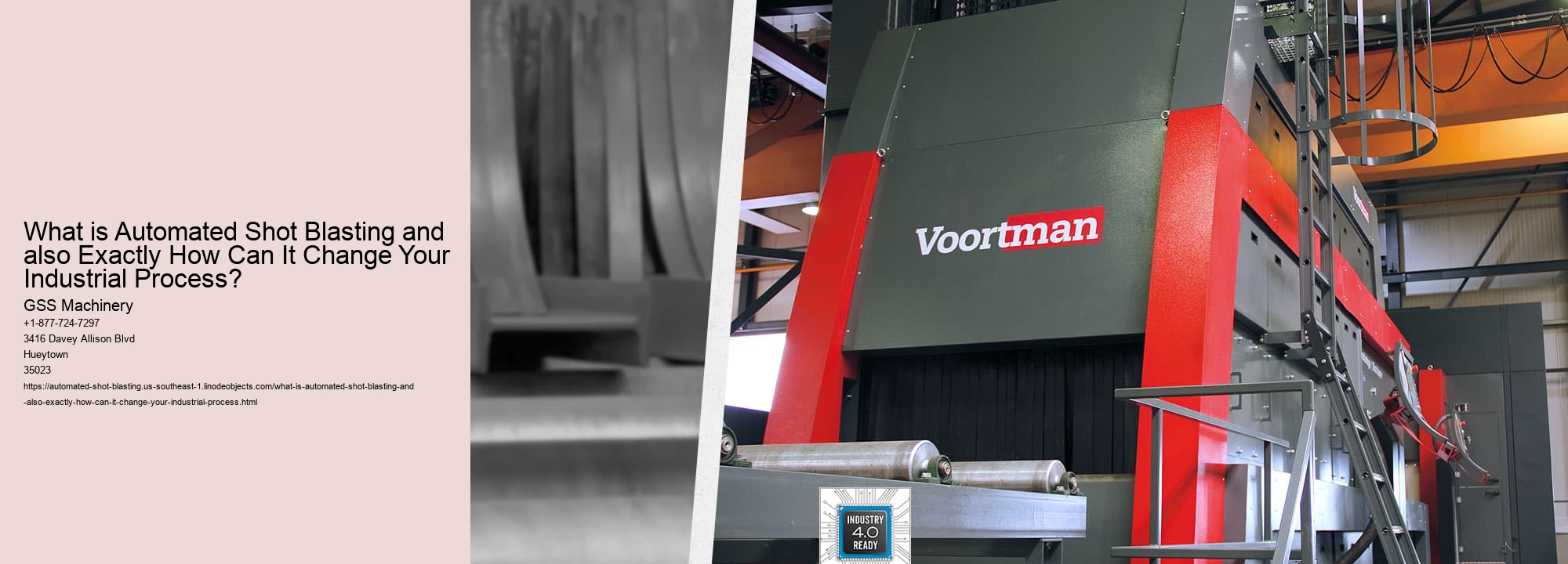 What is Automated Shot Blasting and also Exactly How Can It Change Your Industrial Process?