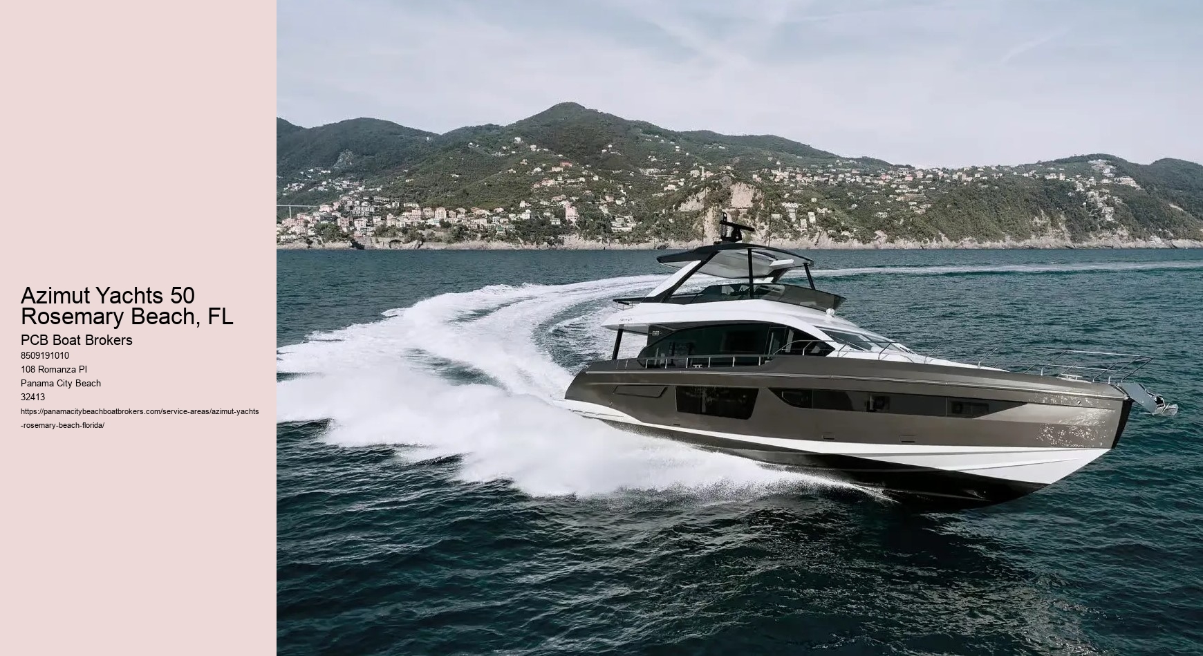 Azimut Yachts 50 Rosemary Beach, FL