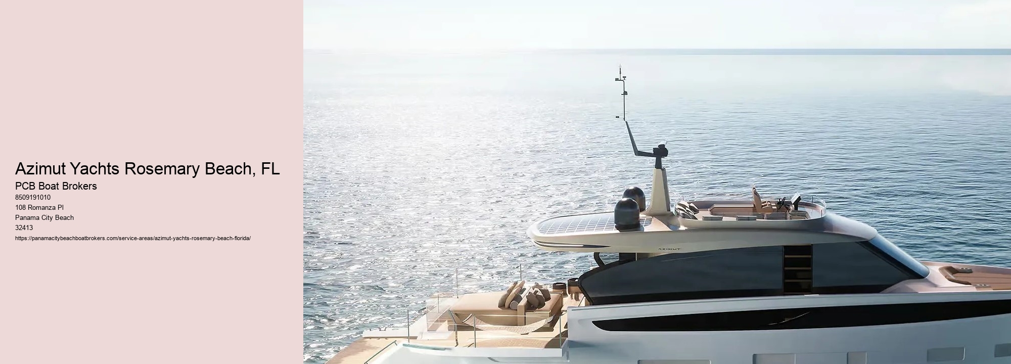 Azimut Yachts Rosemary Beach, FL