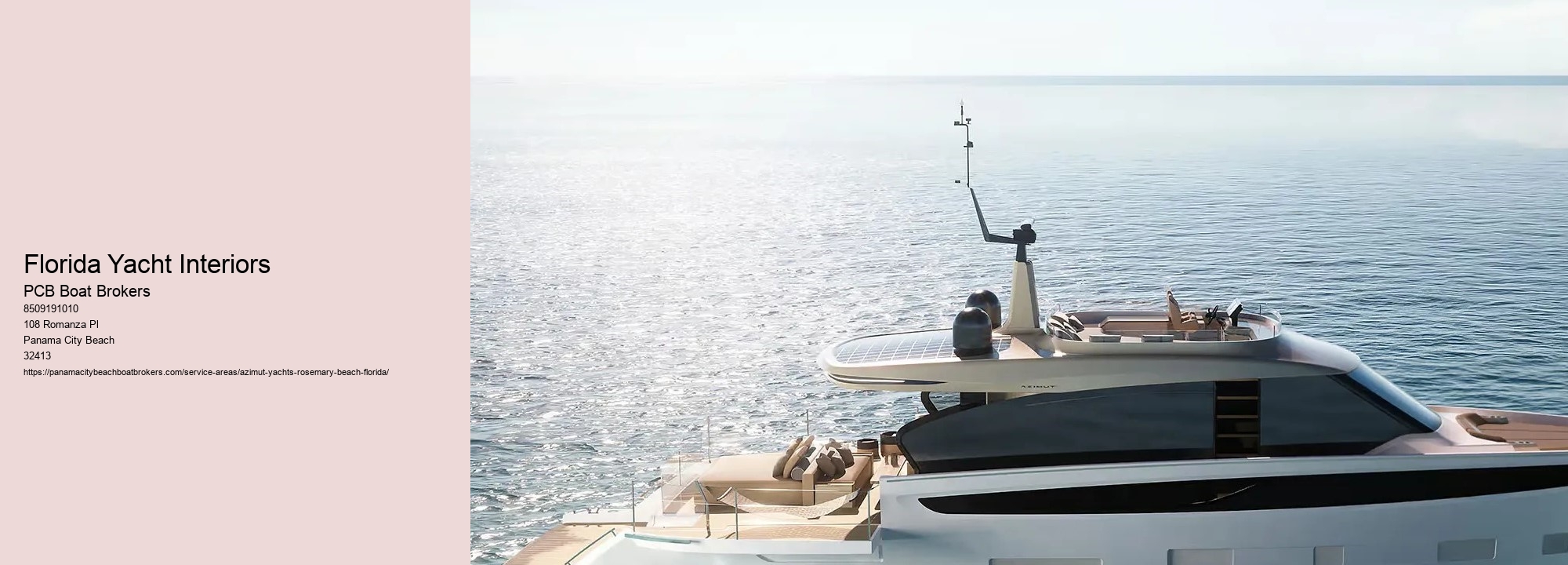 Florida Yacht Interiors