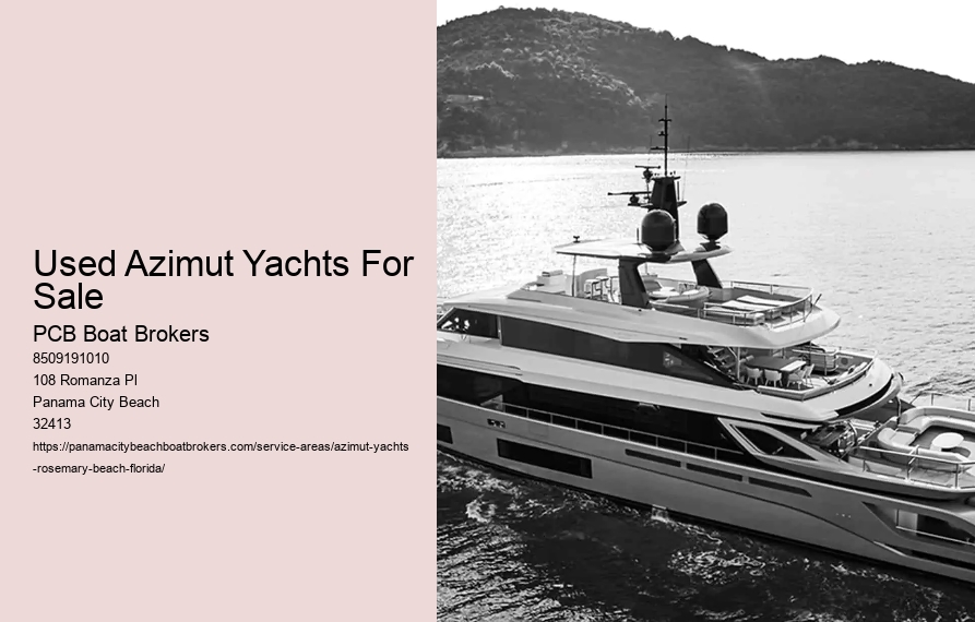 Used Azimut Yachts For Sale