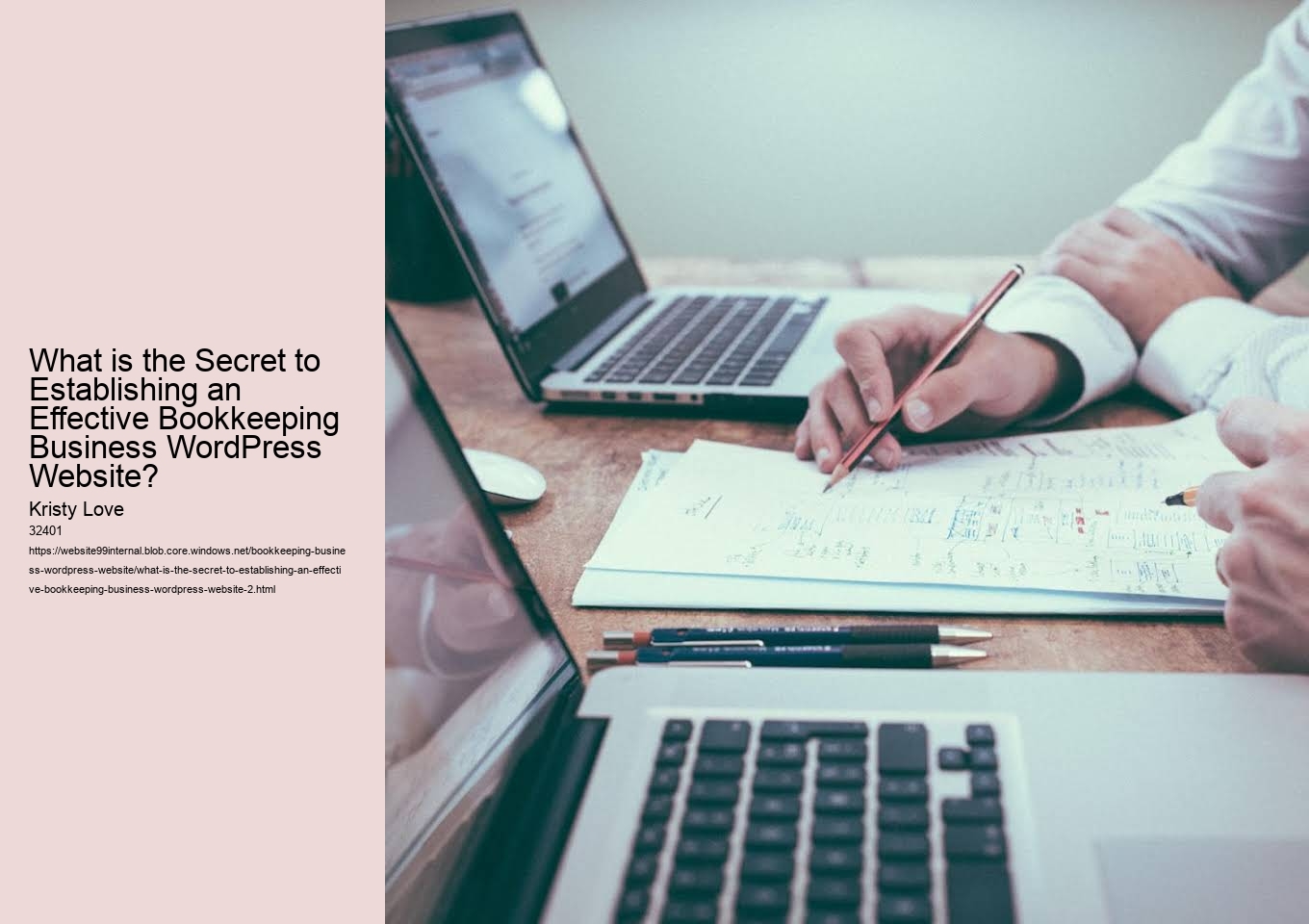 What is the Secret to Establishing an Effective Bookkeeping Business WordPress Website?
