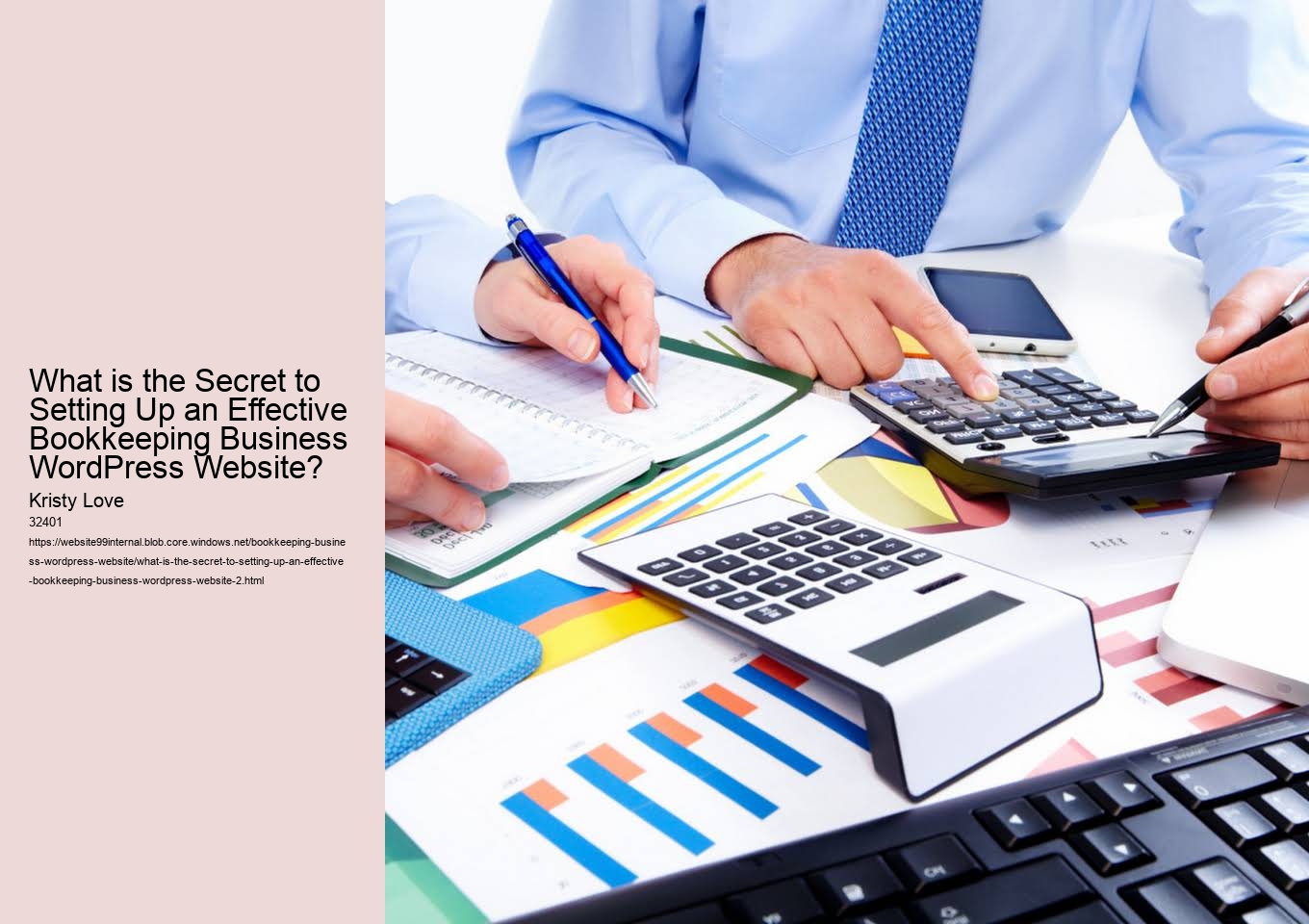 What is the Secret to Setting Up an Effective Bookkeeping Business WordPress Website?