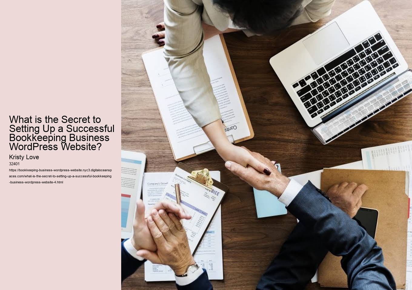 What is the Secret to Setting Up a Successful Bookkeeping Business WordPress Website?