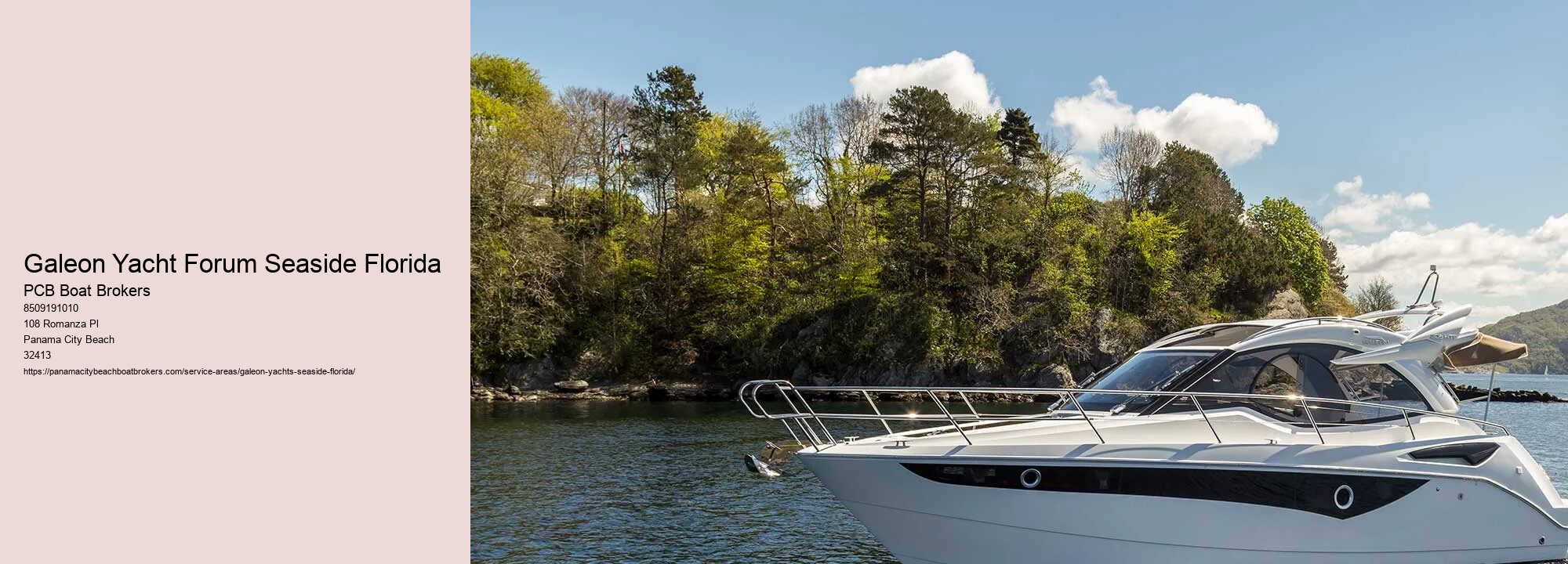 Galeon Yacht Forum Seaside Florida