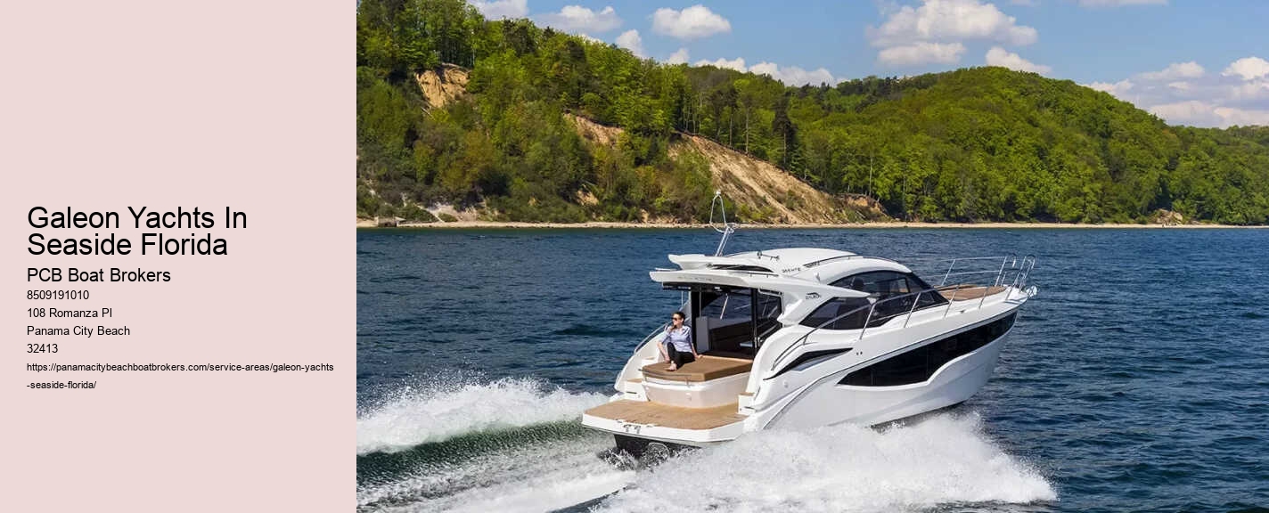 Galeon Yachts In Seaside Florida