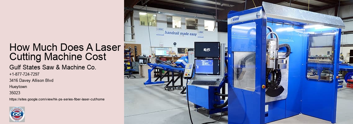 How Much Does A Laser Cutting Machine Cost