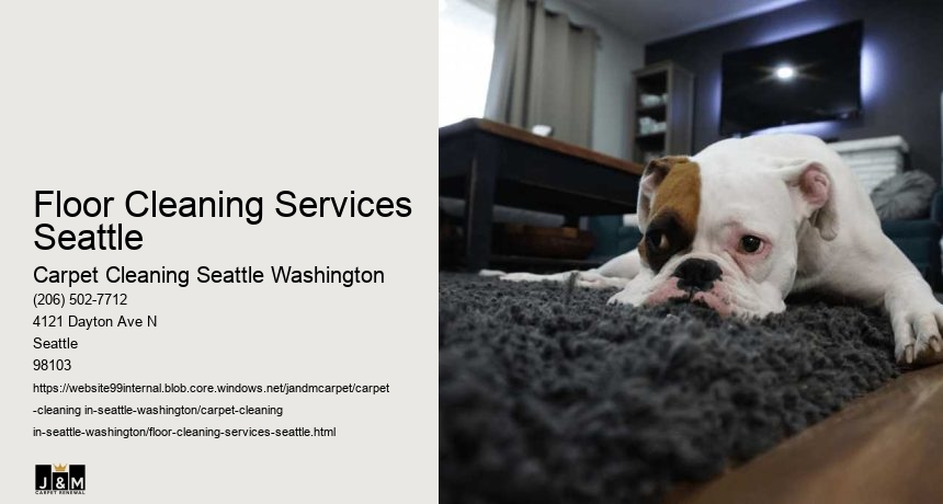 Floor Cleaning Services Seattle