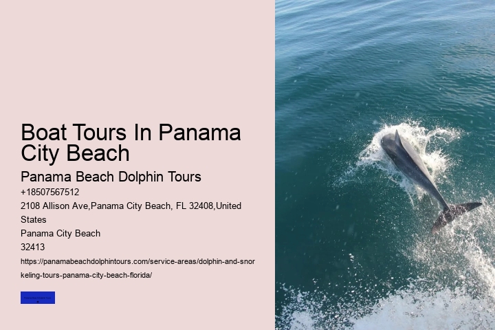 Shell Island Boat Tours Panama City Beach FL