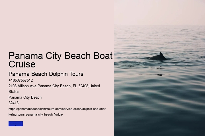 Panama City Beach Boat Cruise