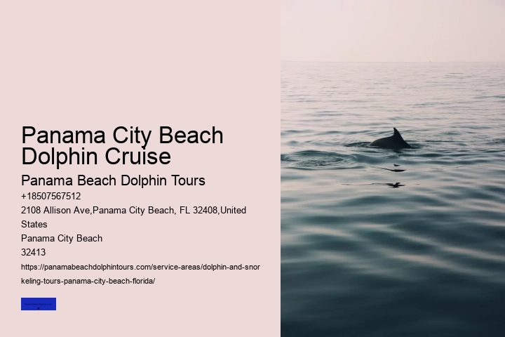 Panama City Beach Dolphin Cruise