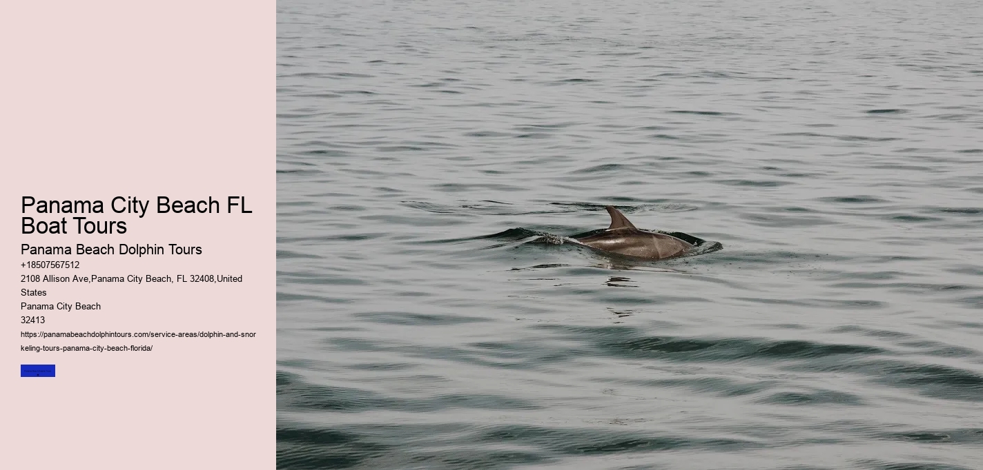 Panama City Beach FL Boat Tours