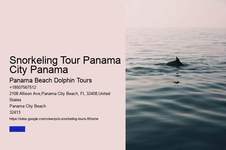 Snorkeling Tour Panama City Panama