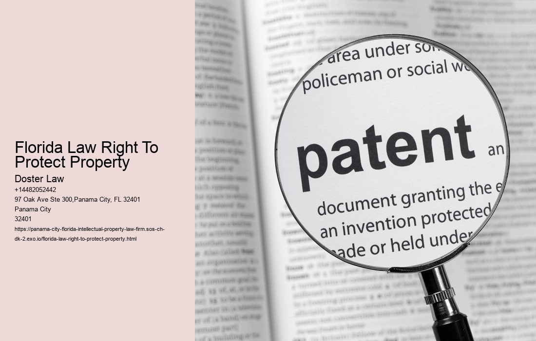 Florida Law Right To Protect Property