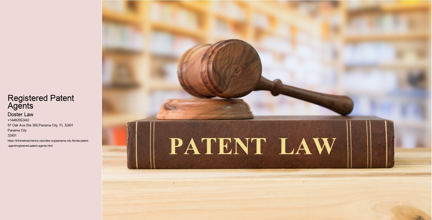Registered Patent Agents