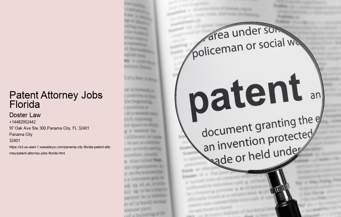 Patent Attorney Jobs Florida