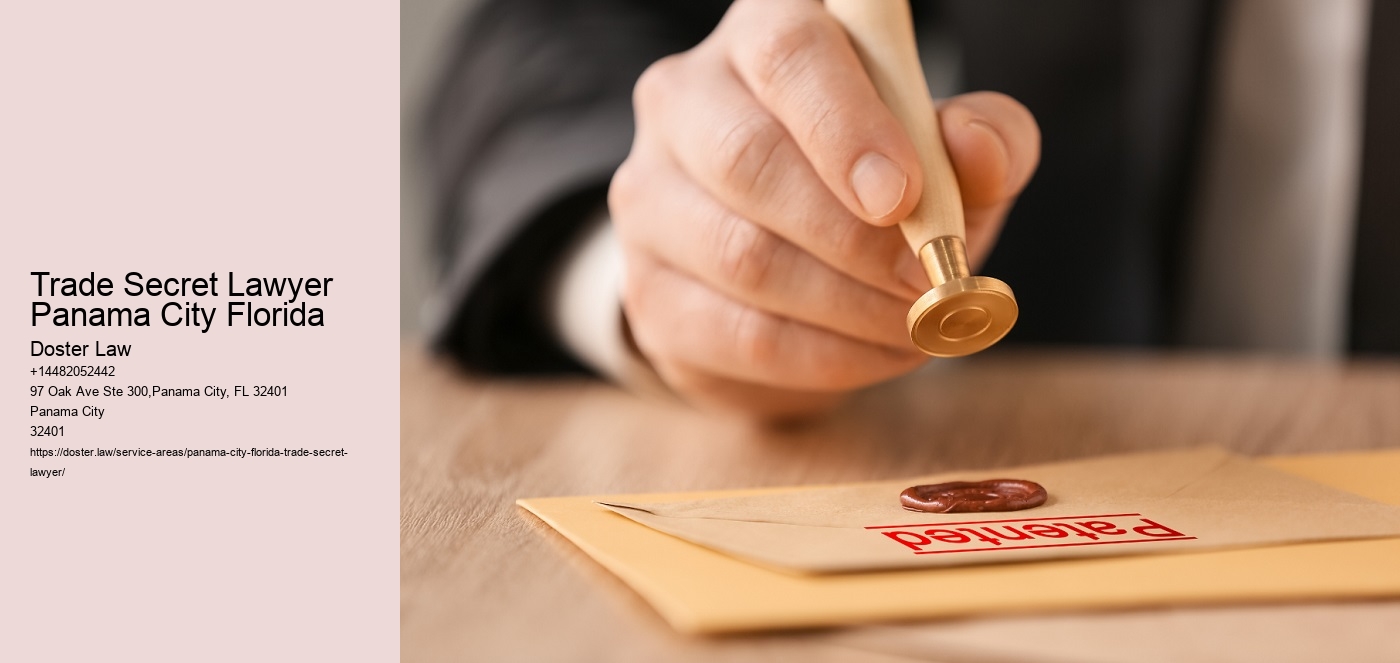 Trade Secret Lawyer Panama City Florida