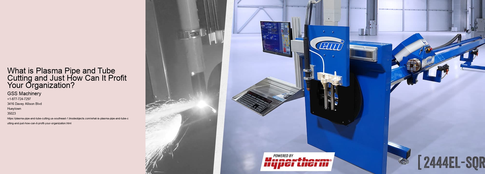 What is Plasma Pipe and Tube Cutting and Just How Can It Profit Your Organization?