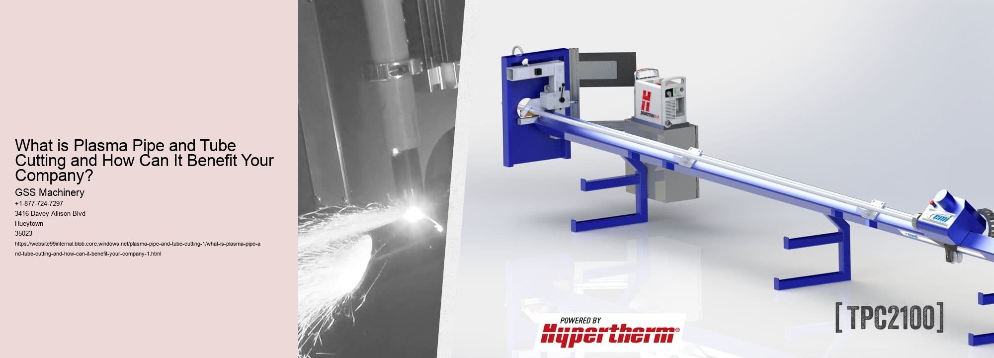 What is Plasma Pipe and Tube Cutting and How Can It Benefit Your Company?