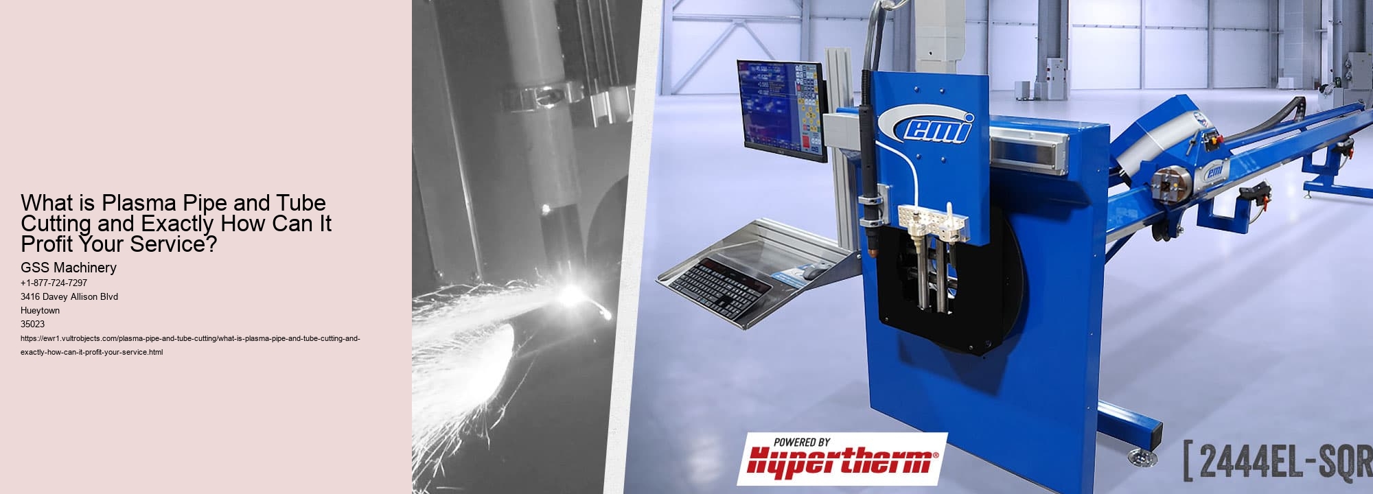 What is Plasma Pipe and Tube Cutting and Exactly How Can It Profit Your Service?