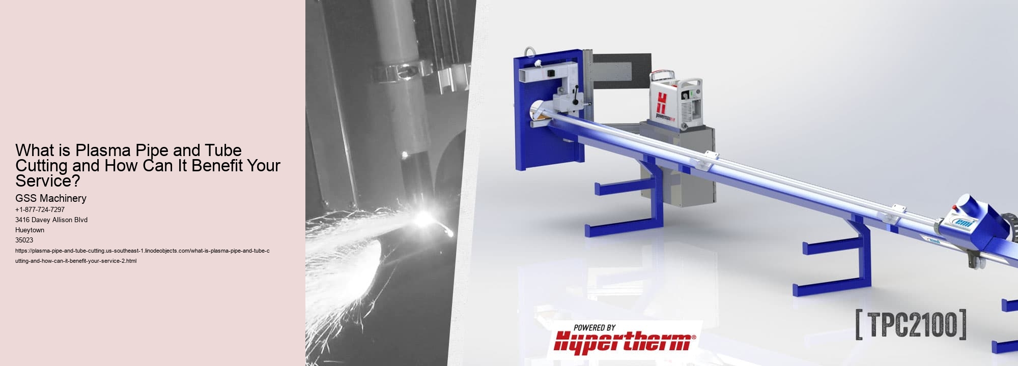 What is Plasma Pipe and Tube Cutting and How Can It Benefit Your Service?