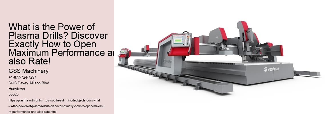 What is the Power of Plasma Drills? Discover Exactly How to Open Maximum Performance and also Rate!