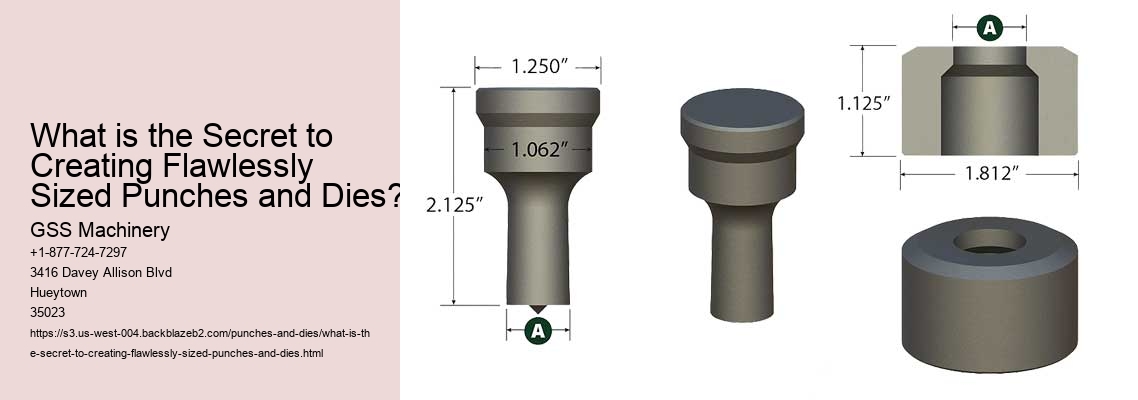 What is the Secret to Creating Flawlessly Sized Punches and Dies?