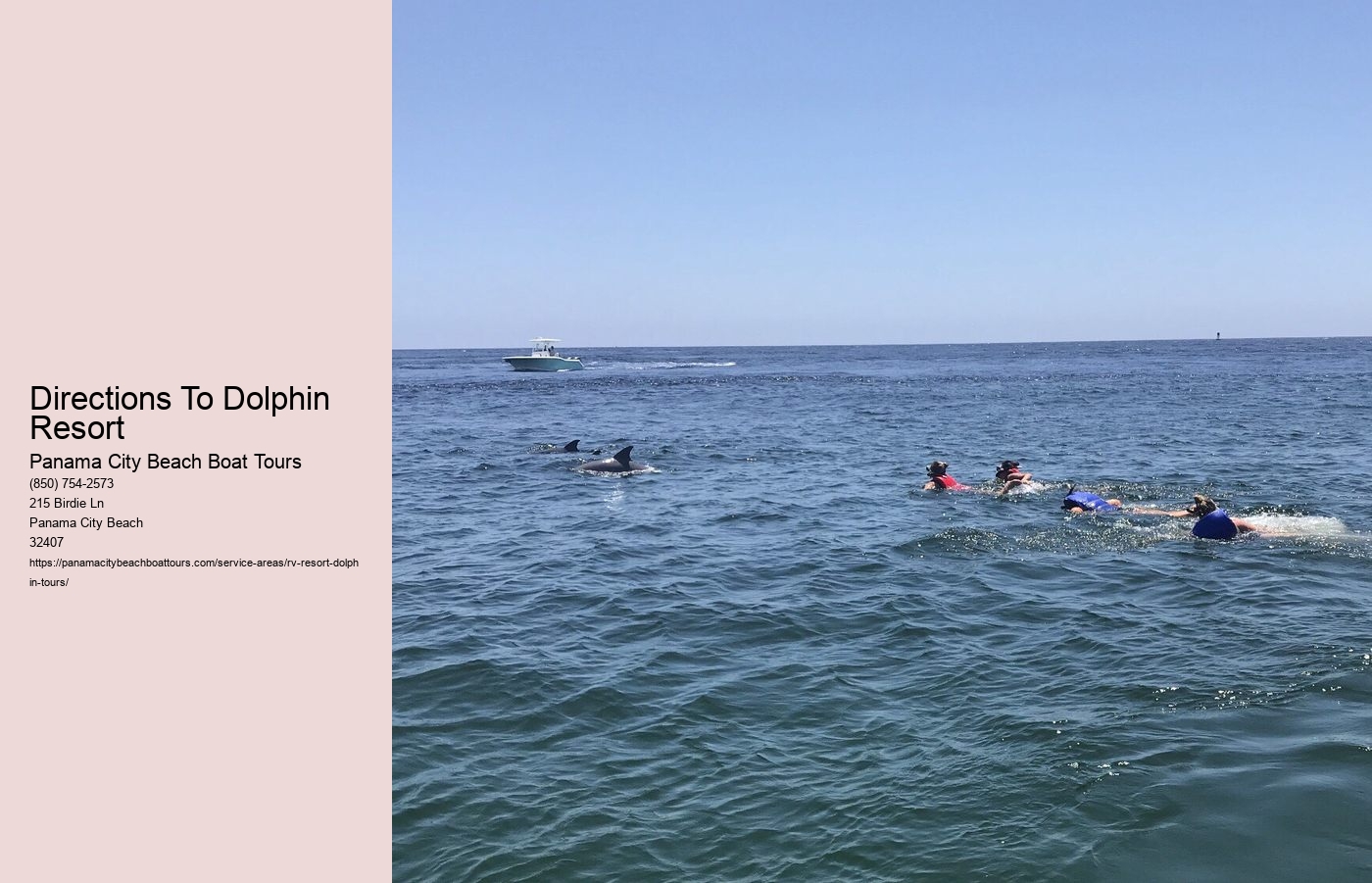 Directions To Dolphin Resort