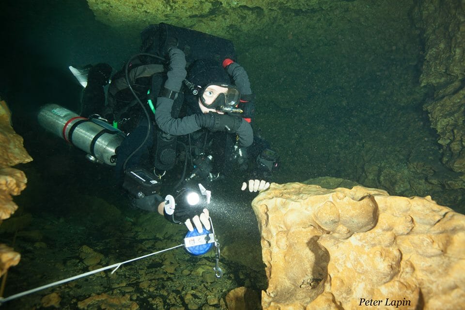 Technical Sidemount Scuba Dive Training Device