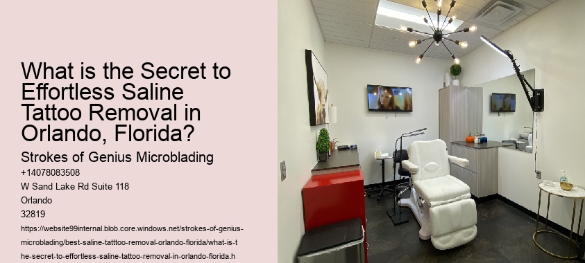 What is the Secret to Effortless Saline Tattoo Removal in Orlando, Florida?